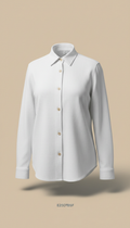 Structured White Cotton Shirt